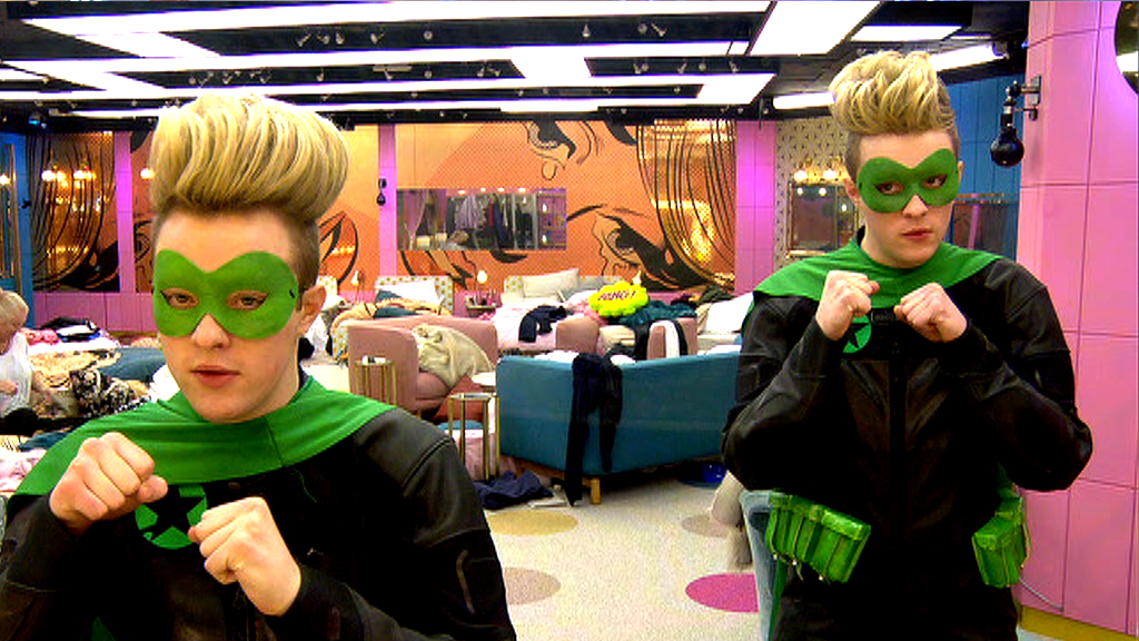 Jedward as The Defensive Duo